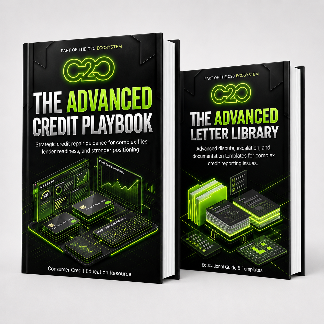 The Advanced Credit Playbook and The Advanced Letter Library — C2C advanced credit education bundle